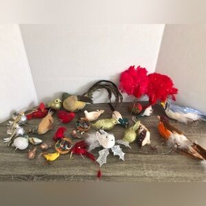 Vtg Flock of Birds for Floral Arrangements